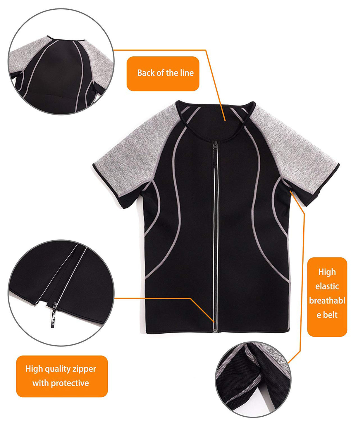 Men's Sweat-Wicking Gym & Outdoor Training Shirt