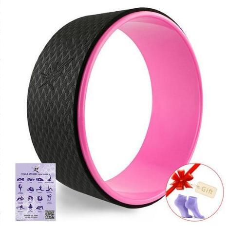 Yoga Wheel for Back Flexibility & Stretching