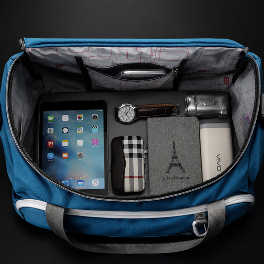 Gym Bag with Dry & Wet Compartment Separation