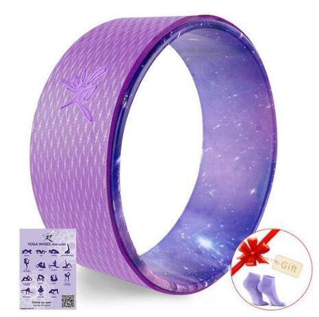 Yoga Wheel for Back Flexibility & Stretching
