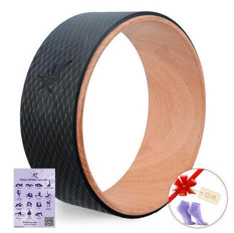 Yoga Wheel for Back Flexibility & Stretching