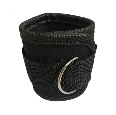 Adjustable D-Ring Ankle Straps for Cable Training