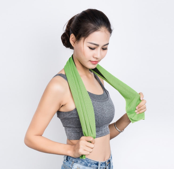 Quick-Dry Cooling Sports Towel for Gym & Outdoor Use