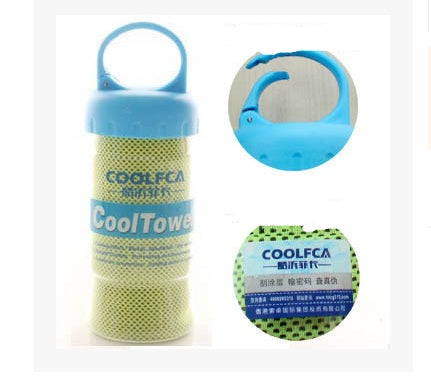 Quick-Dry Cooling Sports Towel for Gym & Outdoor Use