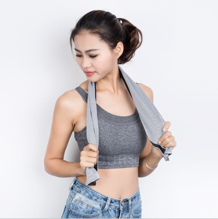 Quick-Dry Cooling Sports Towel for Gym & Outdoor Use