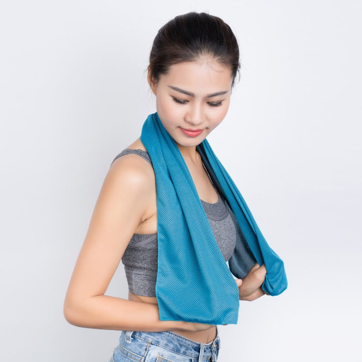 Quick-Dry Cooling Sports Towel for Gym & Outdoor Use