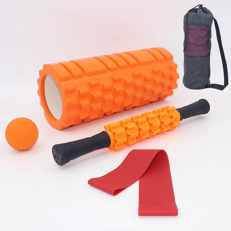 Geared Foam Roller Massage Stick for Muscle Recovery