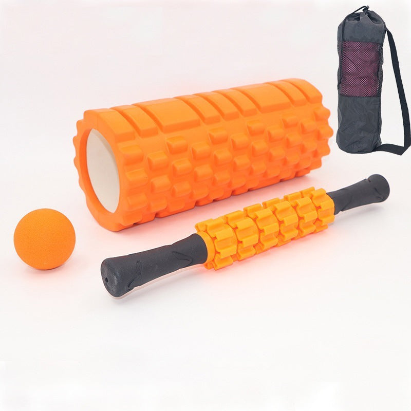 Geared Foam Roller Massage Stick for Muscle Recovery