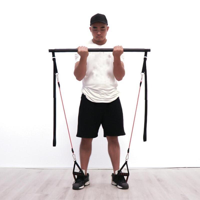 Pilates Bar Kit with Resistance Bands for Full-Body Toning