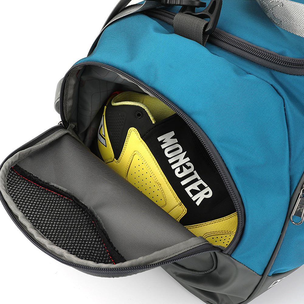 Gym Bag with Dry & Wet Compartment Separation