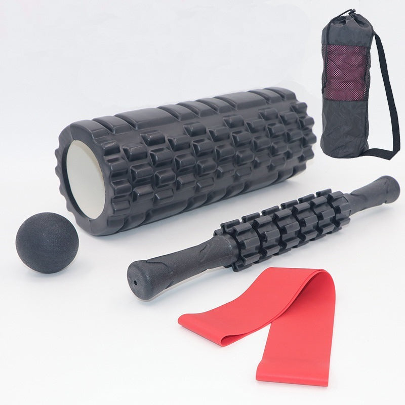 Geared Foam Roller Massage Stick for Muscle Recovery
