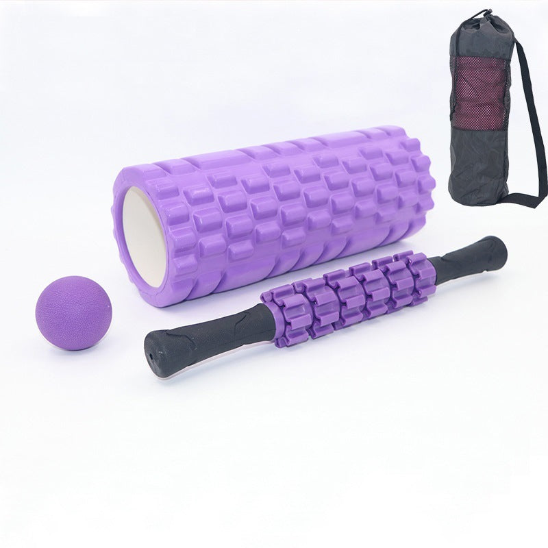 Geared Foam Roller Massage Stick for Muscle Recovery