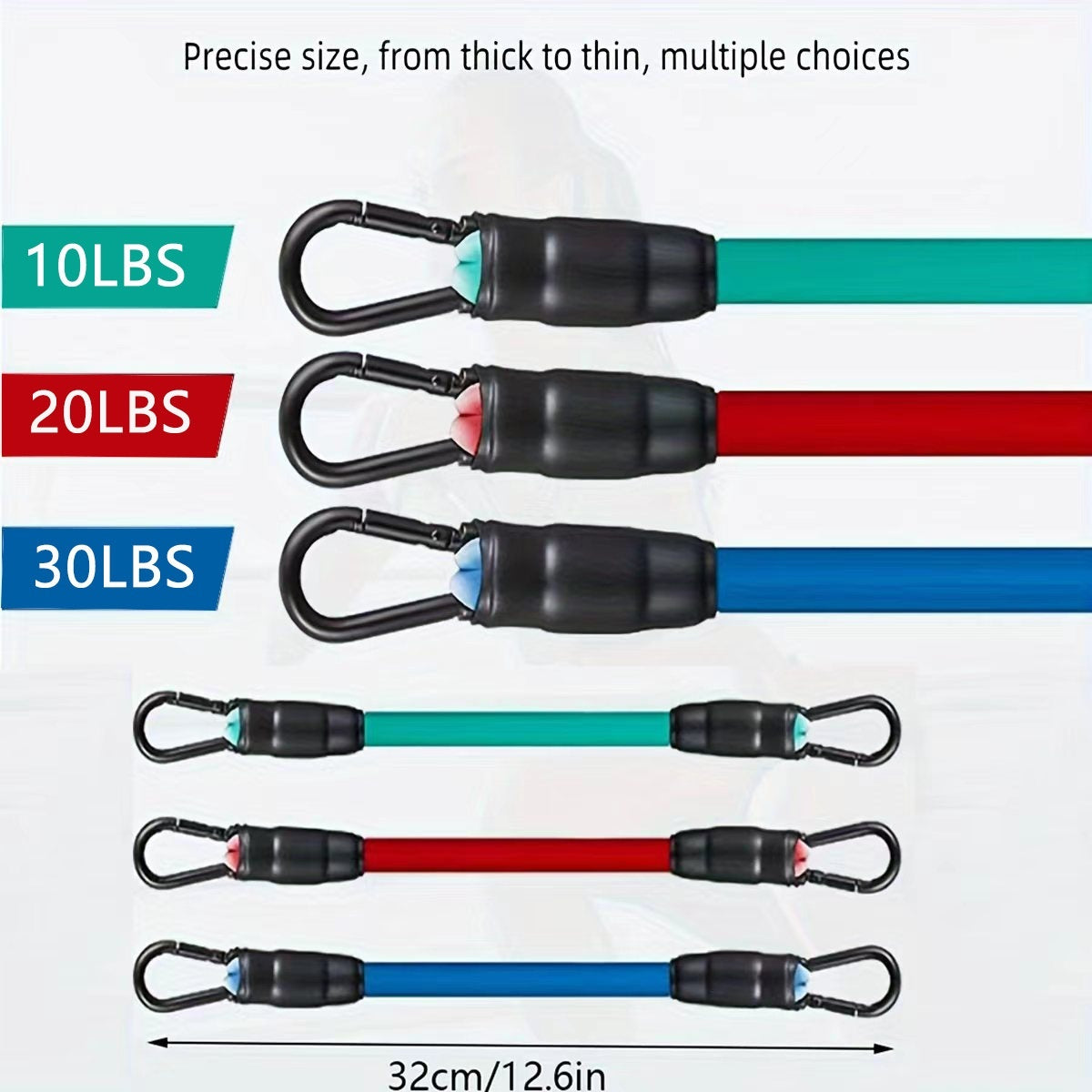 Ankle Strap Resistance Bands for Leg & Glute Training