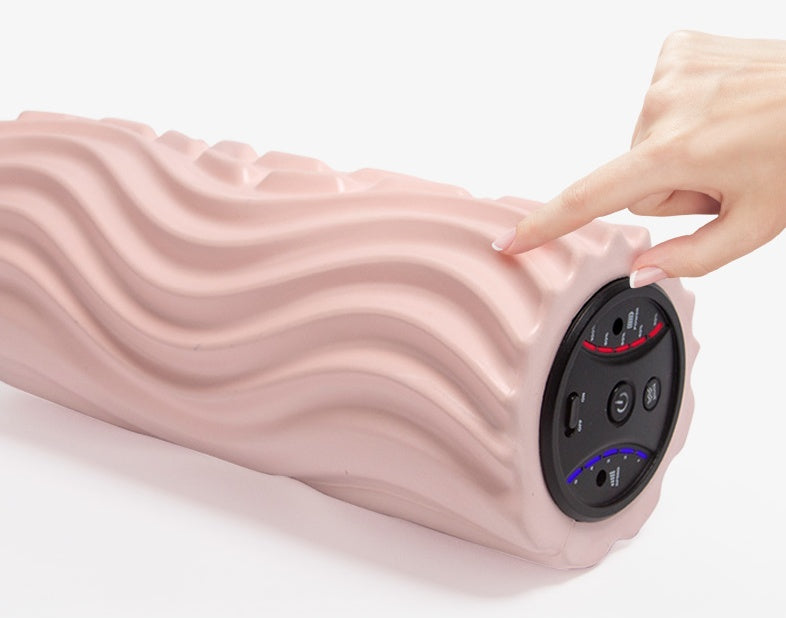 USB Rechargeable Vibrating Foam Roller Massager