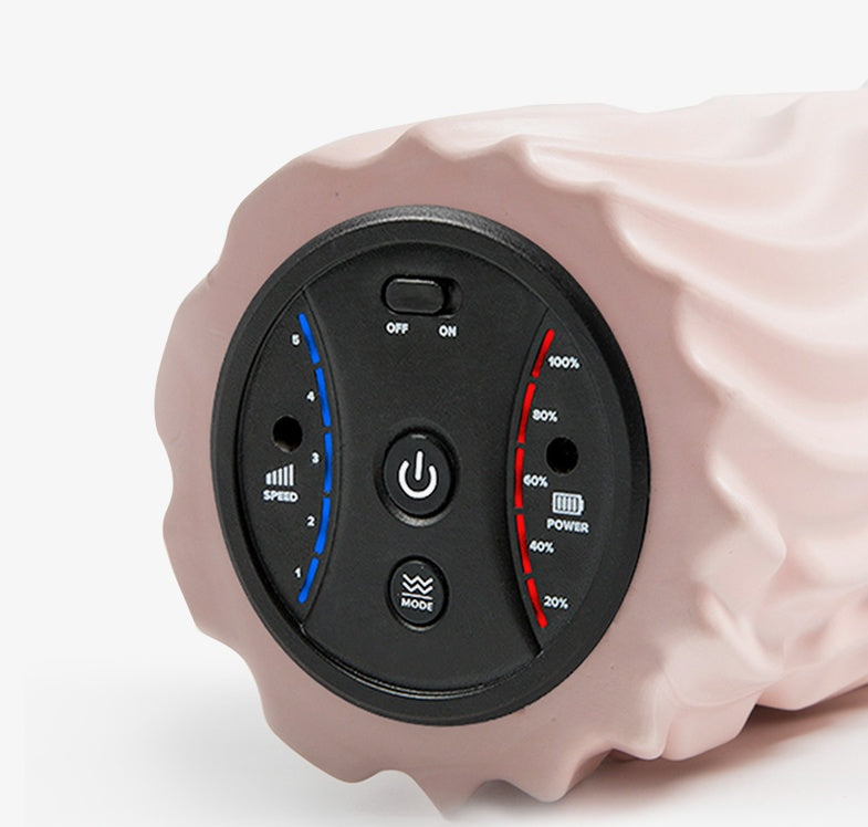 USB Rechargeable Vibrating Foam Roller Massager