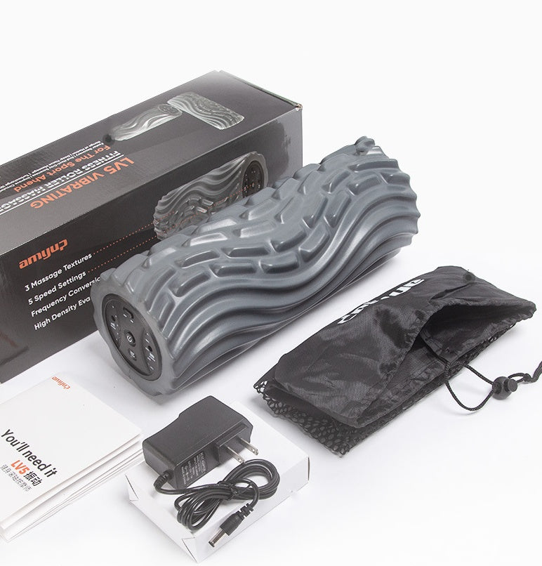 USB Rechargeable Vibrating Foam Roller Massager