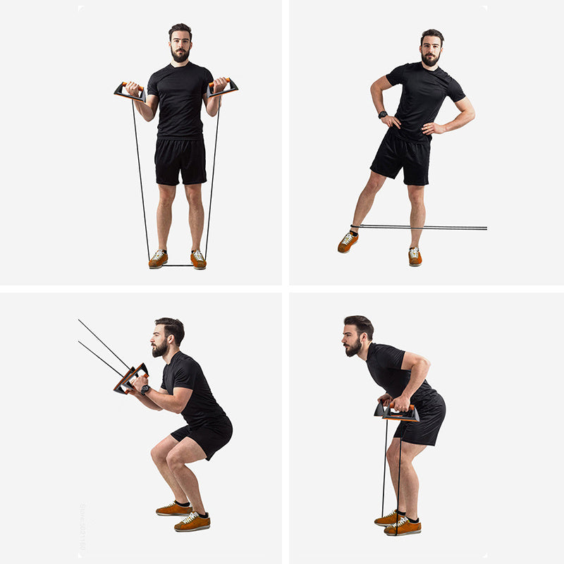 Push-Up Board with Multiple Hand Positions for Home Training