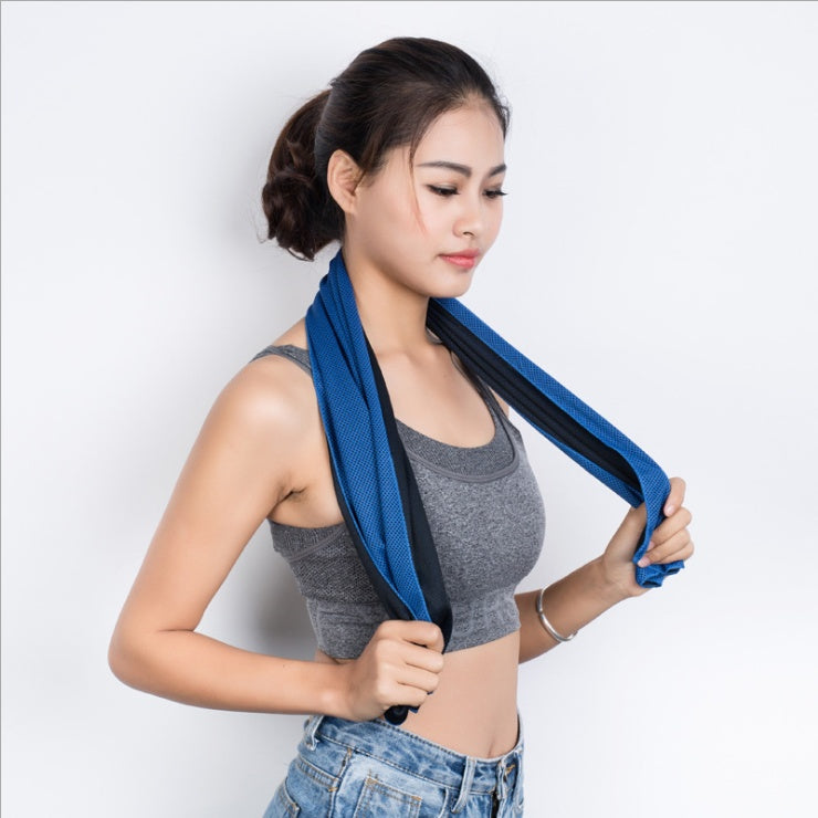 Quick-Dry Cooling Sports Towel for Gym & Outdoor Use