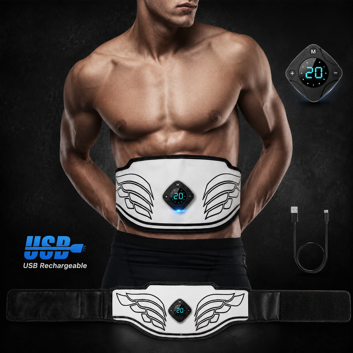 Fat-Reducing Abdominal Shaping Belt