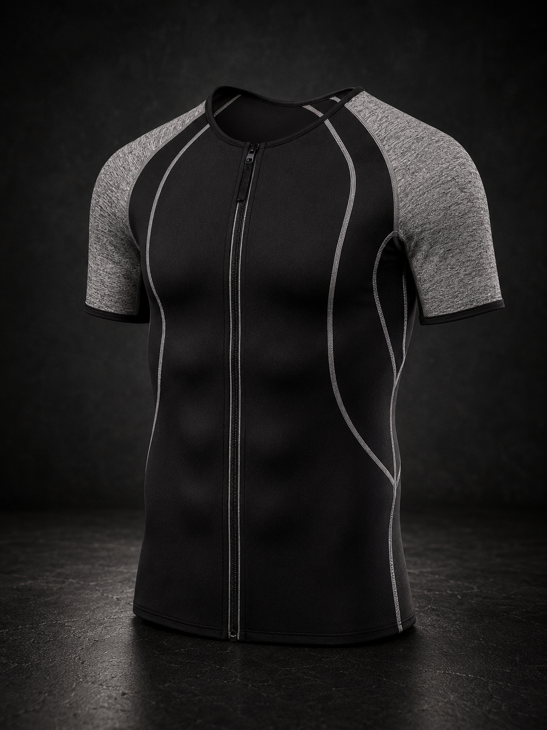 Men's Sweat-Wicking Gym & Outdoor Training Shirt