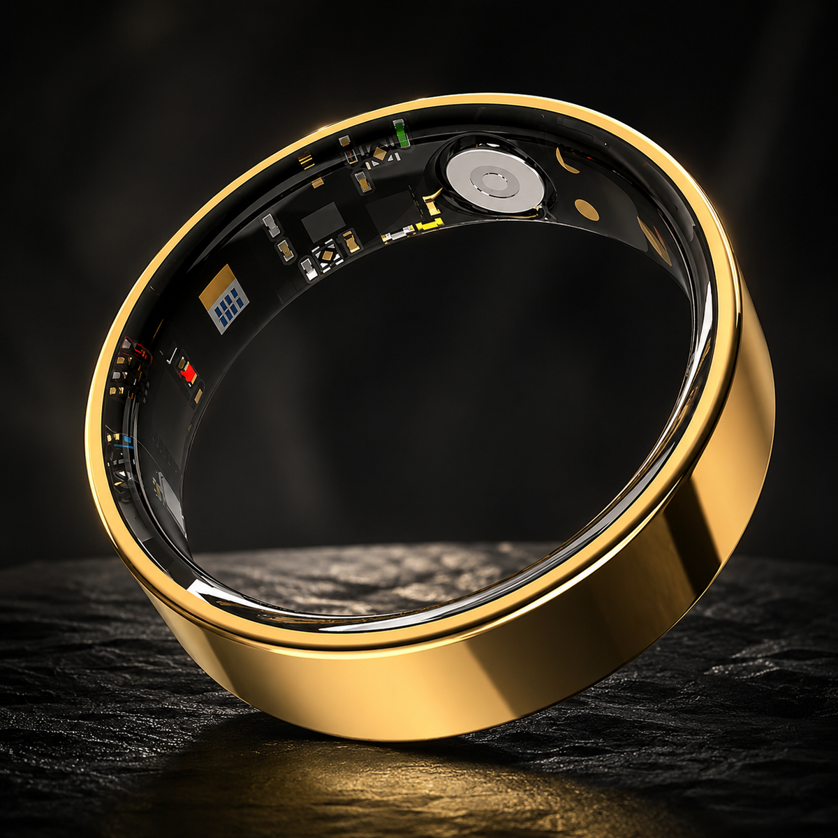 Multi-functional Waterproof Smart Ring For Health Monitoring And Fitness Tracking