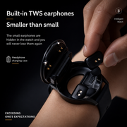 Smart Watch Bluetooth Calling 2-in-1 Headset Smart Athletic Bracelet