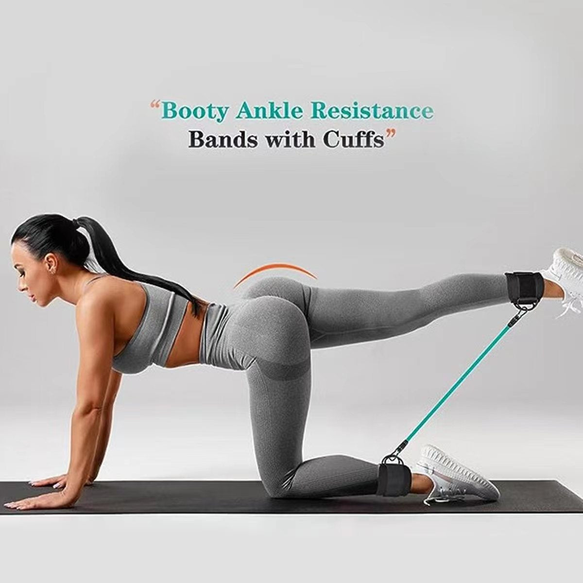 Ankle Strap Resistance Bands for Leg & Glute Training