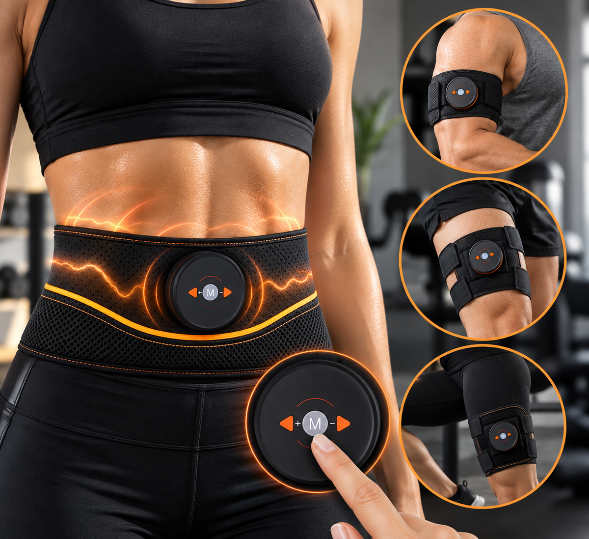 EMS Muscle Stimulator for Toning & Fat Burning