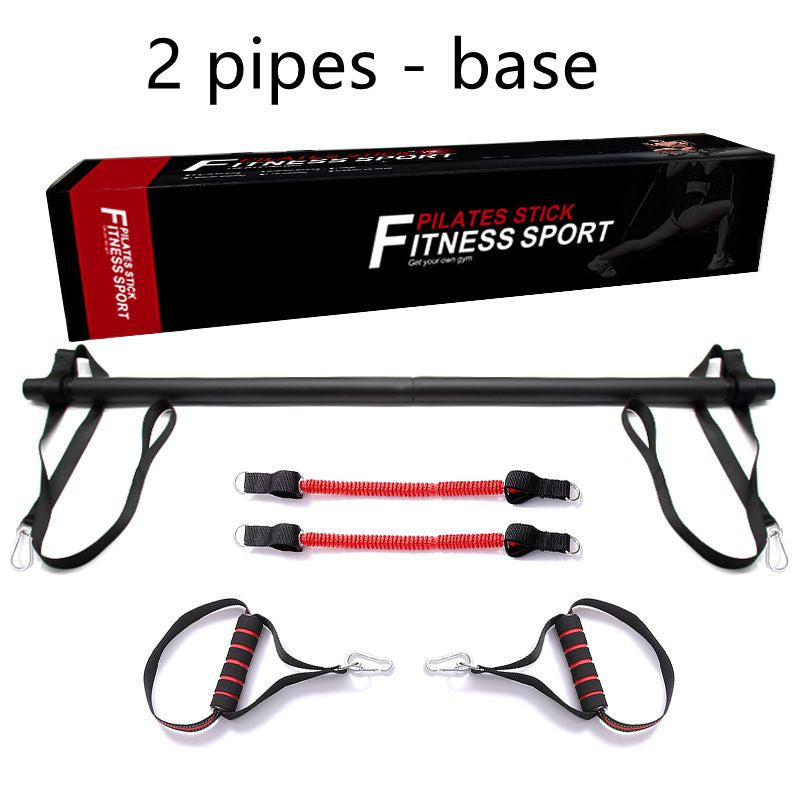 Pilates Bar Kit with Resistance Bands for Full-Body Toning